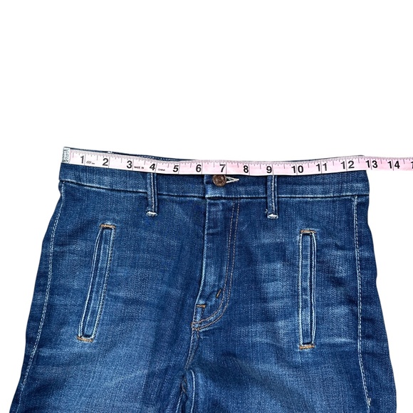 MOTHER Women's Blue Flare Jeans - Picture 11 of 11